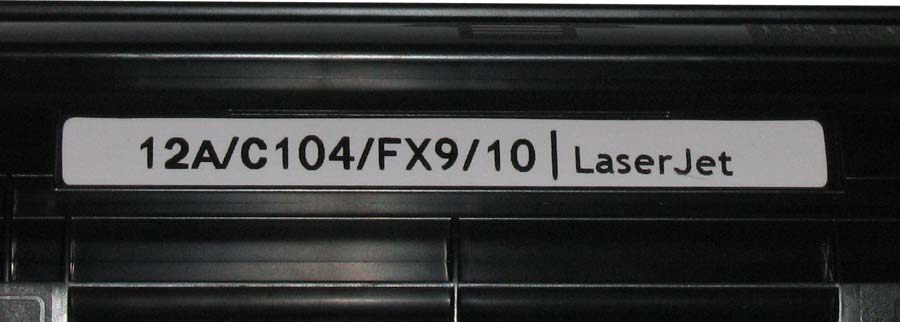 12A/C104/FX9/10 Laser Jet 12A/C104/FX9/10 Laser Jet