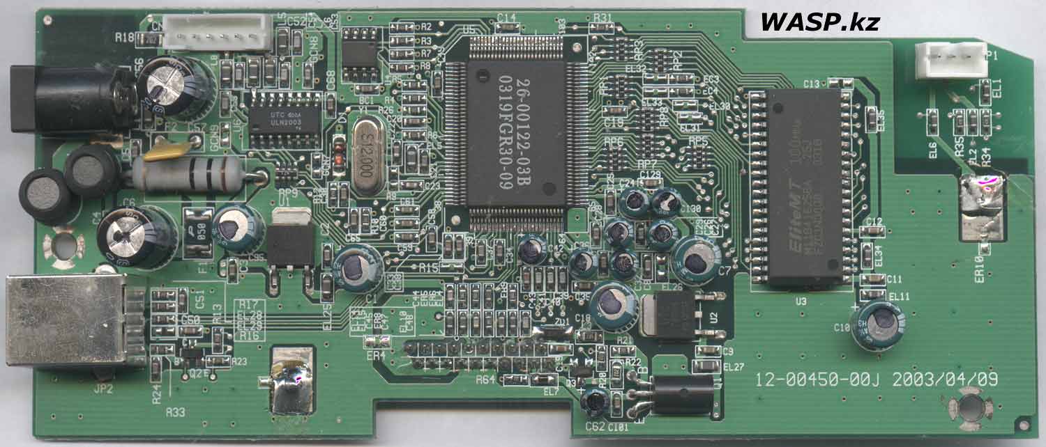 12-00450-00J системная плата HP Scanjet 2400 12-00450-00J системная плата HP Scanjet 2400