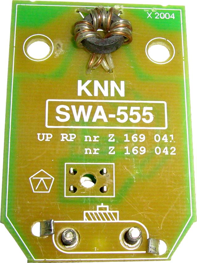 SWA-555 LUX (МВ, ДМВ) производства KNN SWA-555 LUX (МВ, ДМВ) антенный усилитель производства KNN