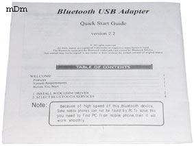 плакат по установке Bluetooth USB Adapter плакат по установке Bluetooth USB Adapter