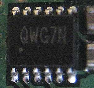 QWG7N - Charge pump AAT3157ITP-T1 QWG7N - Charge pump interface AAT3157ITP-T1