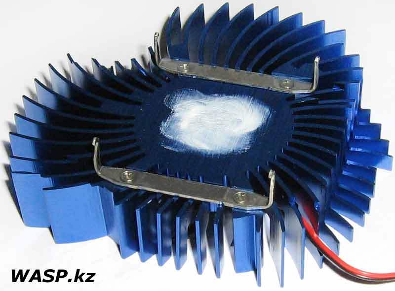 кулер на A&G GeForce 9500GT TC512 кулер A&G GeForce 9500GT как снять