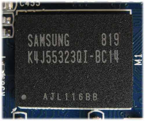 Samsung K4J55323QI-BC14 память видеокарты Samsung K4J55323QI-BC14 память видеокарты