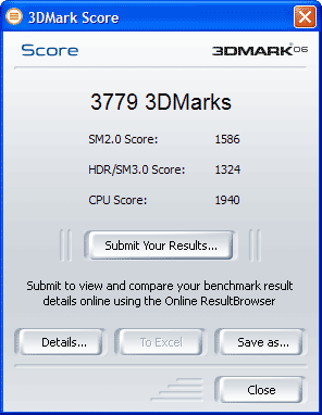 тест разгона Colorful GeForce 8600GT данные 3DMark'06 Colorful GeForce 8600GT