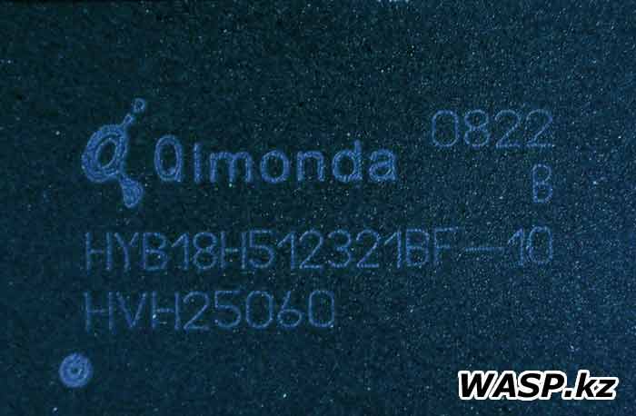 Qimonda HYB18H512321F-10 чип памяти Qimonda HYB18H512321F-10 чип памяти