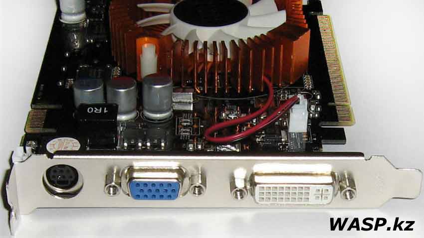 connection monitor and television set Forsa GF 9500GT connection monitor and television set Forsa GF 9500GT