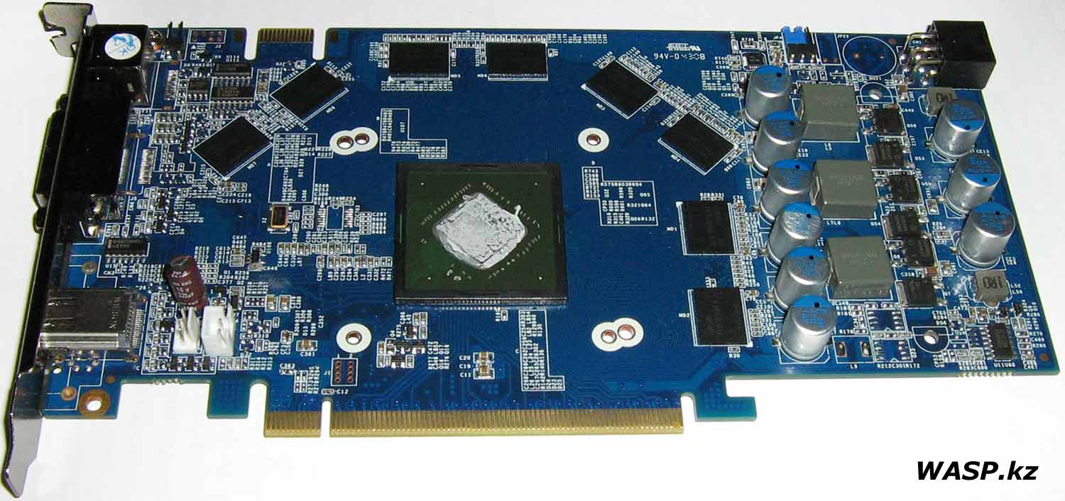 Galaxy GF 9600GT схема Galaxy GF 9600GT 1GB DDR3 без системы охлаждения