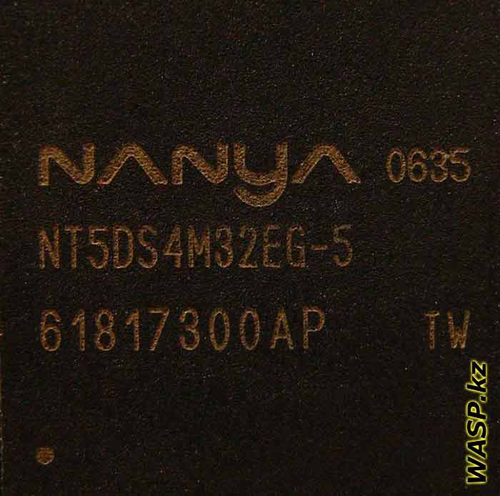 Nanya NT5DS4M32EG-5 маркировка видеопамяти Nanya NT5DS4M32EG-5 маркировка видеопамяти
