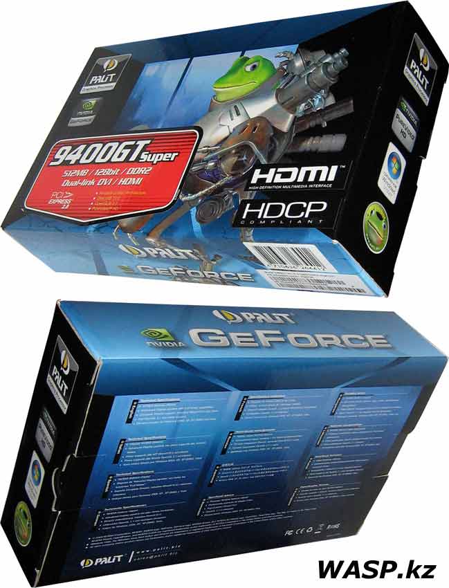 Palit GeForce 9400GT Super HDCP обзор Palit GeForce 9400GT Super HDCP обзор