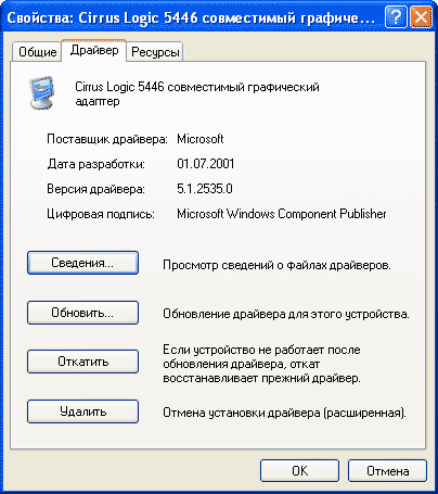 Cirrus Logic CL-GD5446 как установить драйвера Cirrus Logic CL-GD5446 как установить драйвера