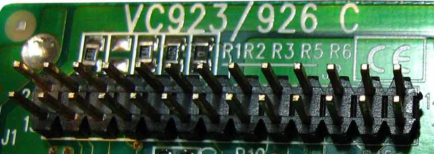 VC923 / 926 C маркировка на видеокарте Cirrus Logic CL-GD5446 VC923 / 926 C маркировка на видеокарте Cirrus Logic CL-GD5446