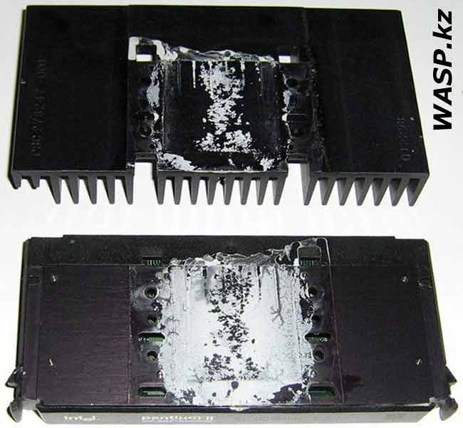 Pentium II 300 МГц охлаждение процессора Pentium II. 300 МГц охлаждение процессора