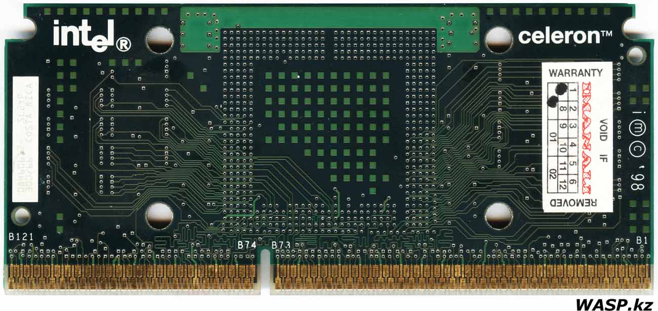 Celeron 300 MHz обзор процессора Слот 1 / SC242 Celeron 300 MHz обзор процессора Слот 1 / SC242