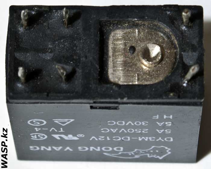 Dong Yang DY3M-DC12V разводка реле, характеристики Dong Yang DY3M-DC12V разводка реле, характеристики
