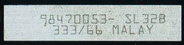 Celeron 333 МГц 98470053- SL32B 333/66 MALAY Celeron 333 МГц 98470053- SL32B 333/66 MALAY