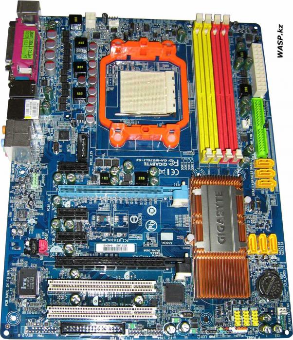Материнская плата Gigabyte GA-M57SLI-S4, Socket AM2 (AM2+)