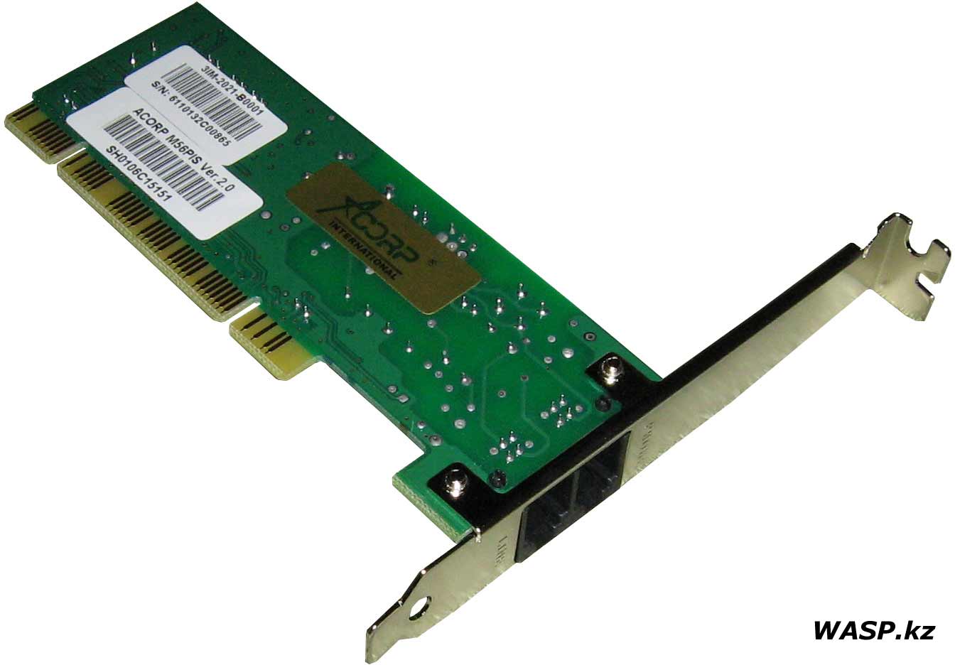 Acorp M56PIS модем PCI описание Acorp M56PIS модем PCI описание