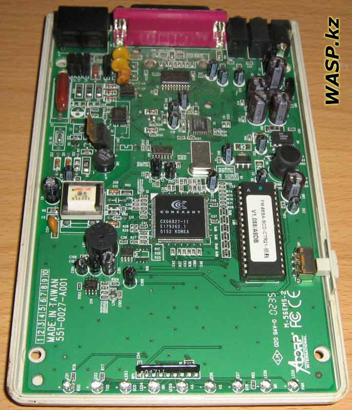 Acorp M-56EMS-2 ремонт модема старого Acorp M-56EMS-2 ремонт модема старого