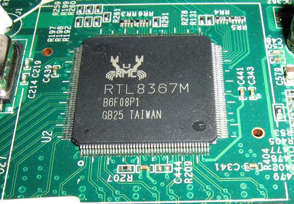 Realtek RTL8367M сетевой контроллер Realtek RTL8367M сетевой контроллер