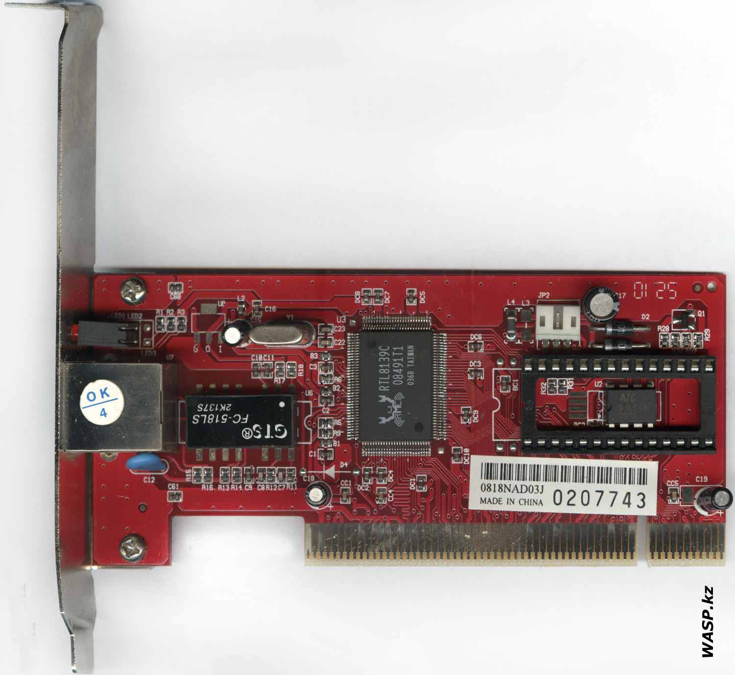 RTL8139C карта LAN, FC-518LS, 93LC46 сеть RTL8139C карта LAN, FC-518LS, 93LC46 сеть
