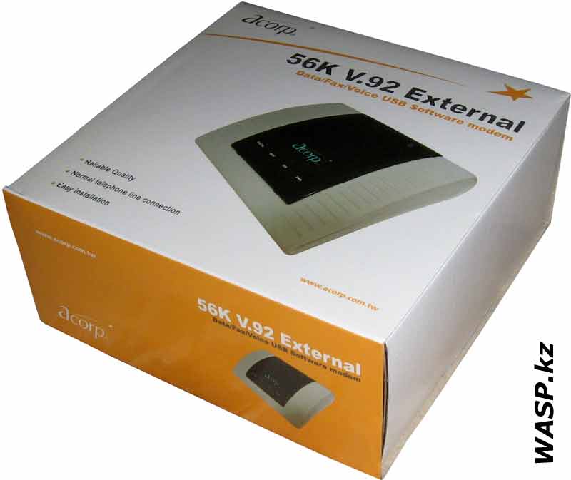 external modems drivers Acorp 56K V.92 Sprinter@56K EUSS+ external modems drivers Acorp 56K V.92 Sprinter@56K EUSS+