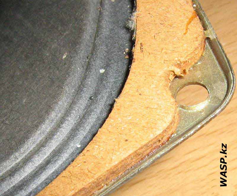 1ГД-40РЕ-100 крепление динамика отверстия на корзине 1ГД-40РЕ-100 крепление динамика отверстия на корзине