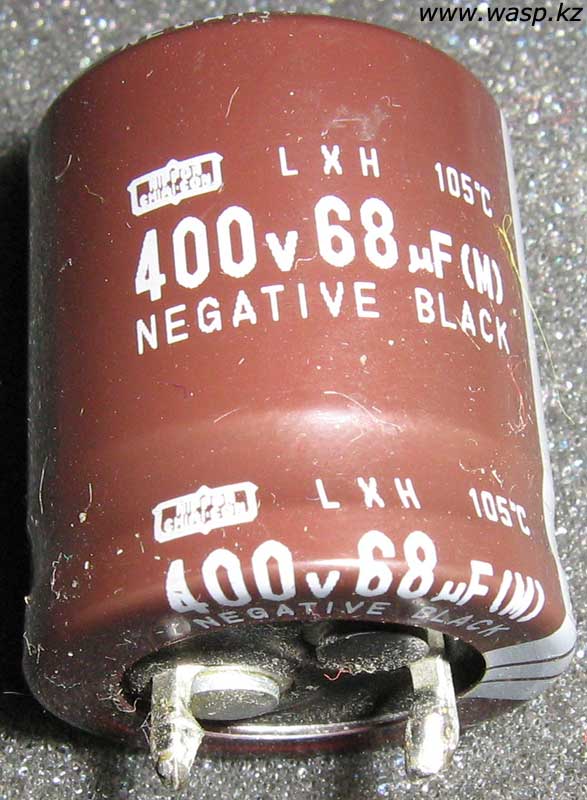 Конденсатор Nippon Chemi-Con, серии LXH, на 68µF 400V Конденсатор Nippon Chemi-Con, серии LXH, на 68µF 400V