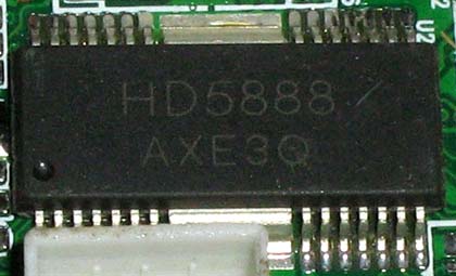 HD5888 AXE30 драйвер двигателей в DVD-плеере HD5888 AXE30 драйвер двигателей в DVD-плеере