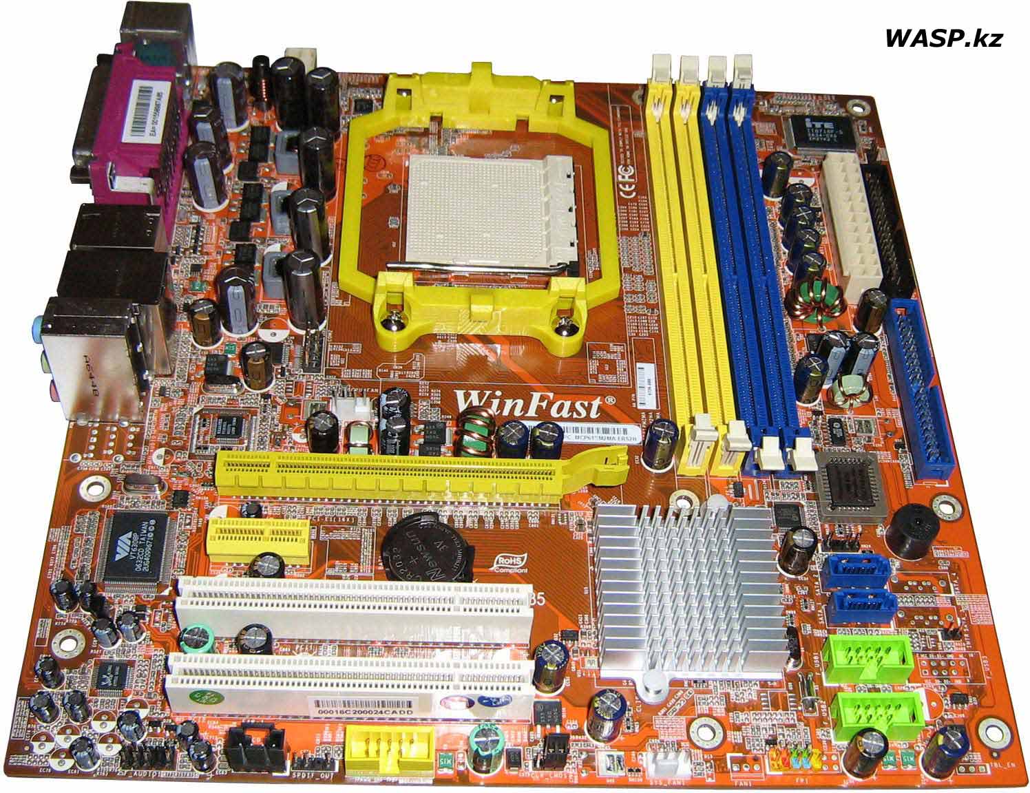 Foxconn WinFast MCP61SM2MA-ERS2H обзор Foxconn WinFast MCP61SM2MA-ERS2H обзор матплаты