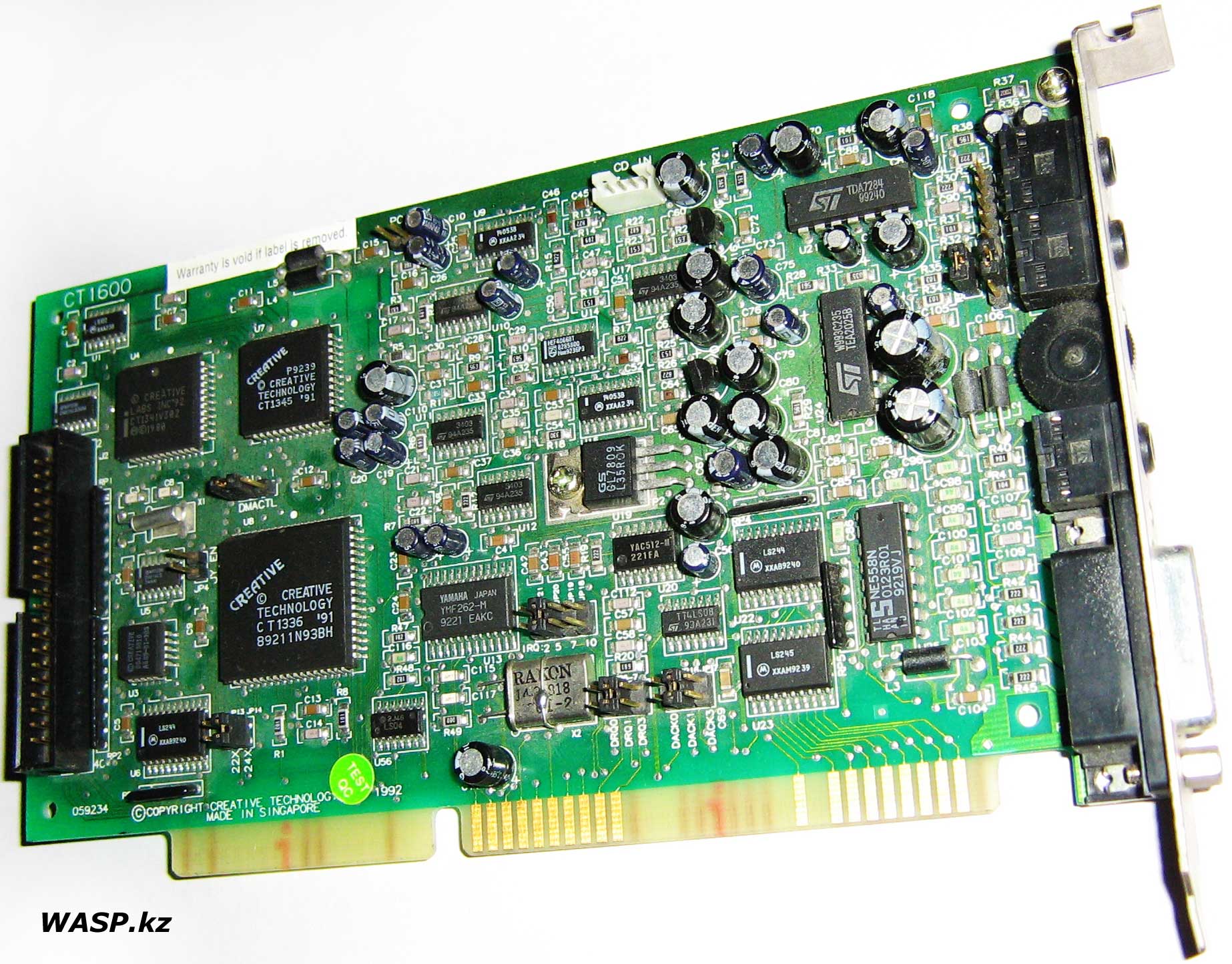 Sound Blaster Pro 2 Creative Labs CT1600 звуковая карта Sound Blaster Pro 2 Creative Labs CT1600 звуковая карта