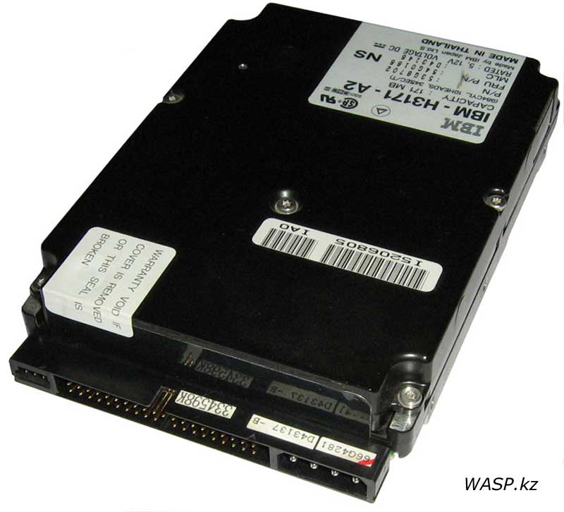 IBM-H3171-A2, 171 MB, IDE жесткий диск, обзор IBM-H3171-A2, 171 MB, IDE жесткий диск, обзор