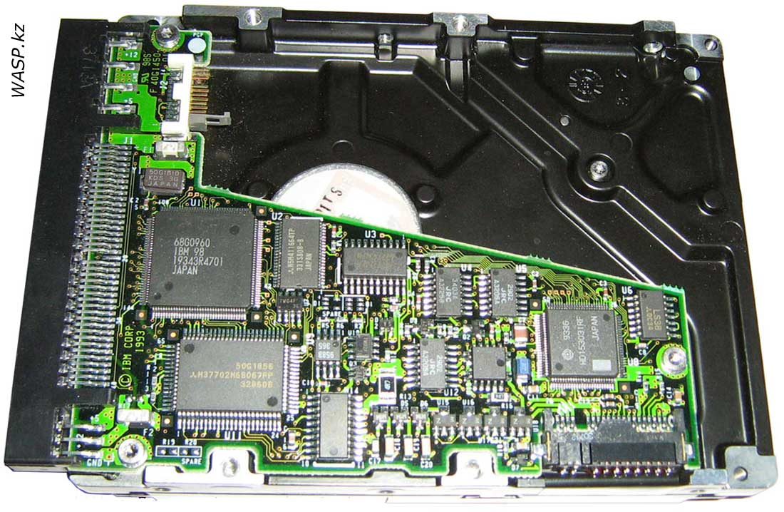 IBM-H3171-A2 древний HDD, обзор, схема IBM-H3171-A2 древний HDD, обзор, схема