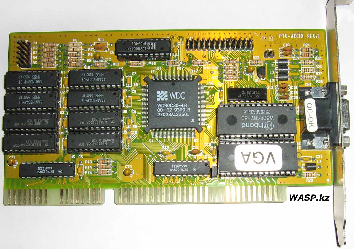 Western Digital WD90C30-LR полное описание видеокарты Western Digital WD90C30-LR полное описание видеокарты