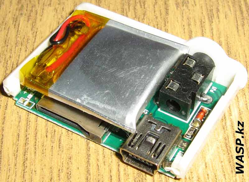 MP3 замена аккумулятора в китайском плеере MP3 замена аккумулятора в китайском плеере