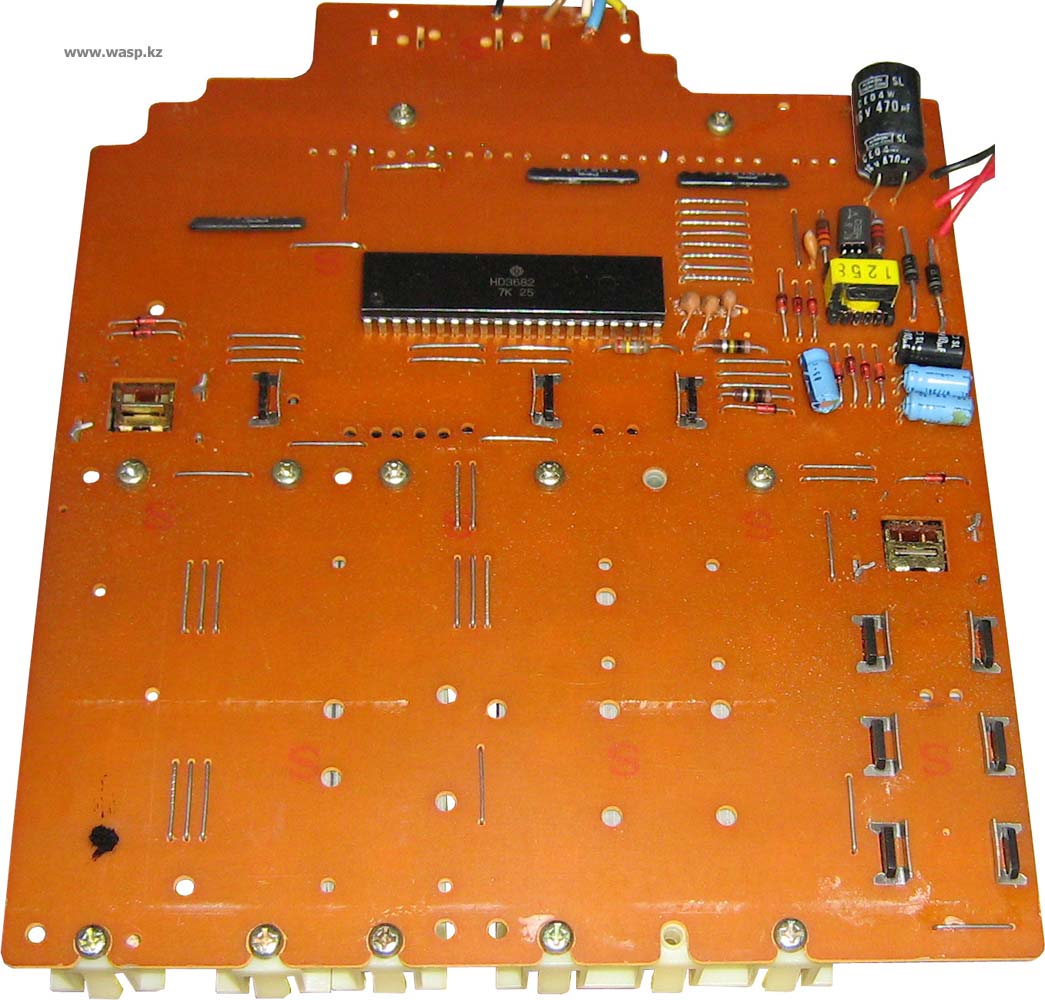 Sharp Compet CS-2108 печатная плата калькулятора Sharp Compet CS-2108 печатная плата калькулятора