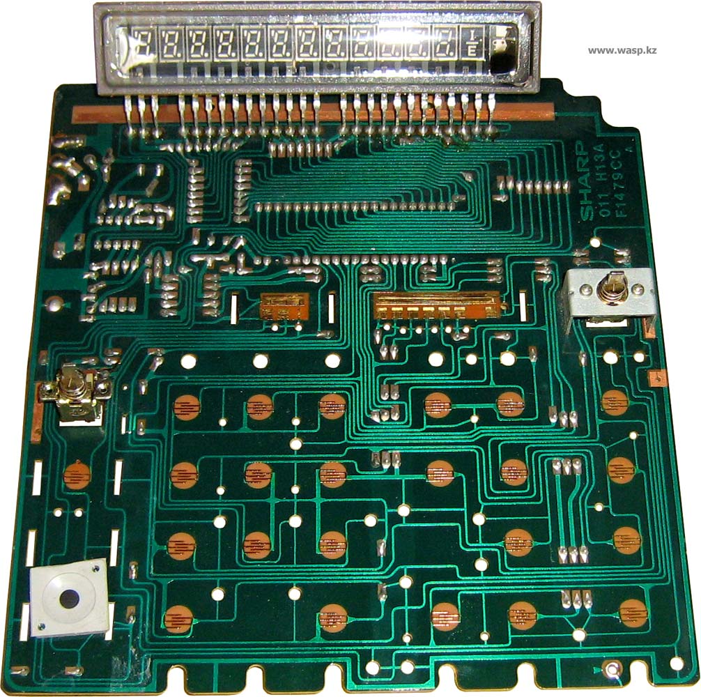 Sharp Compet CS-2108 схема, плата полная разборка Sharp Compet CS-2108 схема, плата полная разборка