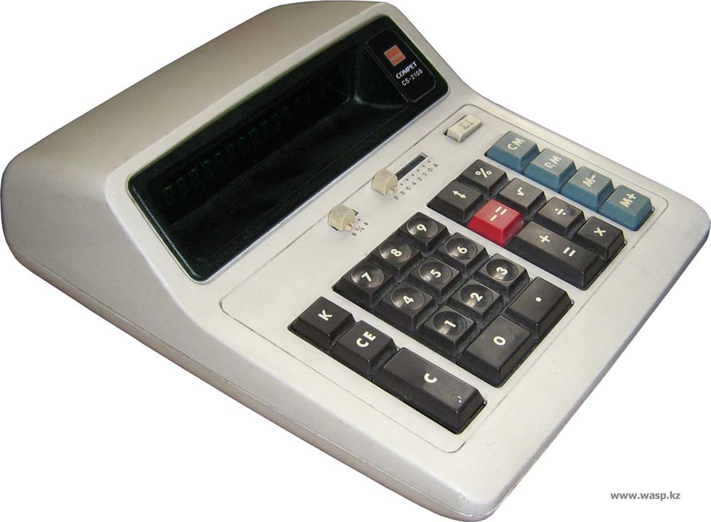 Калькулятор Sharp Compet CS-2108 - обзор и описание Калькулятор Sharp Compet CS-2108 - обзор и описание