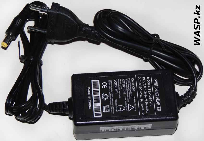 TEV-2512S блок питания для CCTV DVR TV-8108 TEV-2512S блок питания для CCTV DVR TV-8108