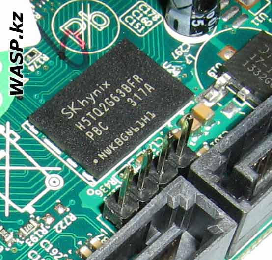 Hynix H5TQ2G63BFR чип ОЗУ, DDR3 128 Мб одна микросхема Hynix H5TQ2G63BFR чип ОЗУ, DDR3 128 Мб одна микросхема
